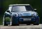 Preview: 1:18 Mini Cooper S 2021 - Island Blue/White Stripes Edition inkl. OVP